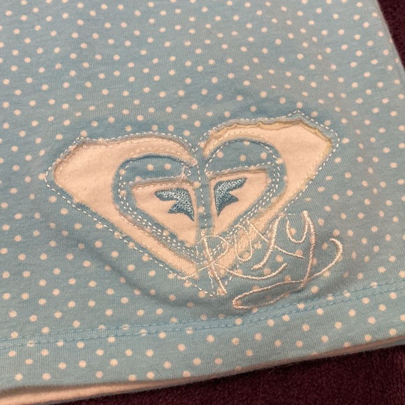 Roxy - blue polka dot halter top - Picture 3 of 3